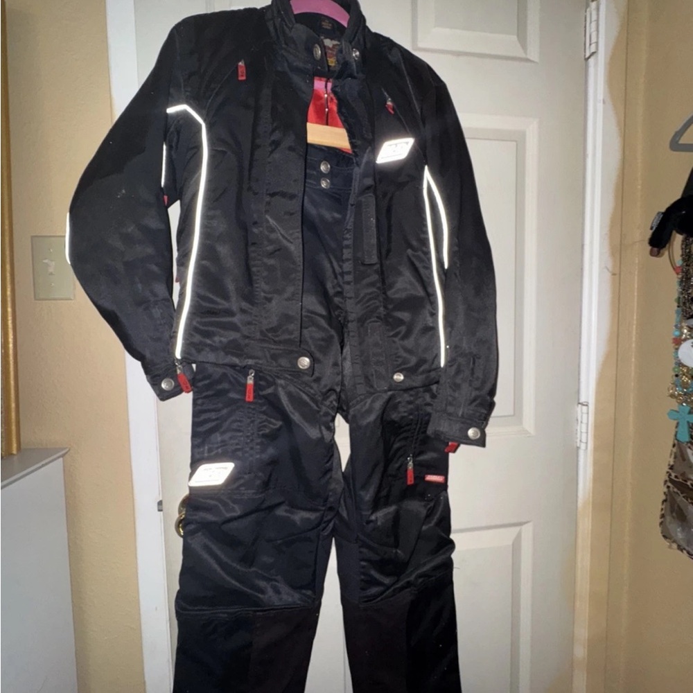 Harley-Davidson Black Riding Gear Jacket & Pants Set